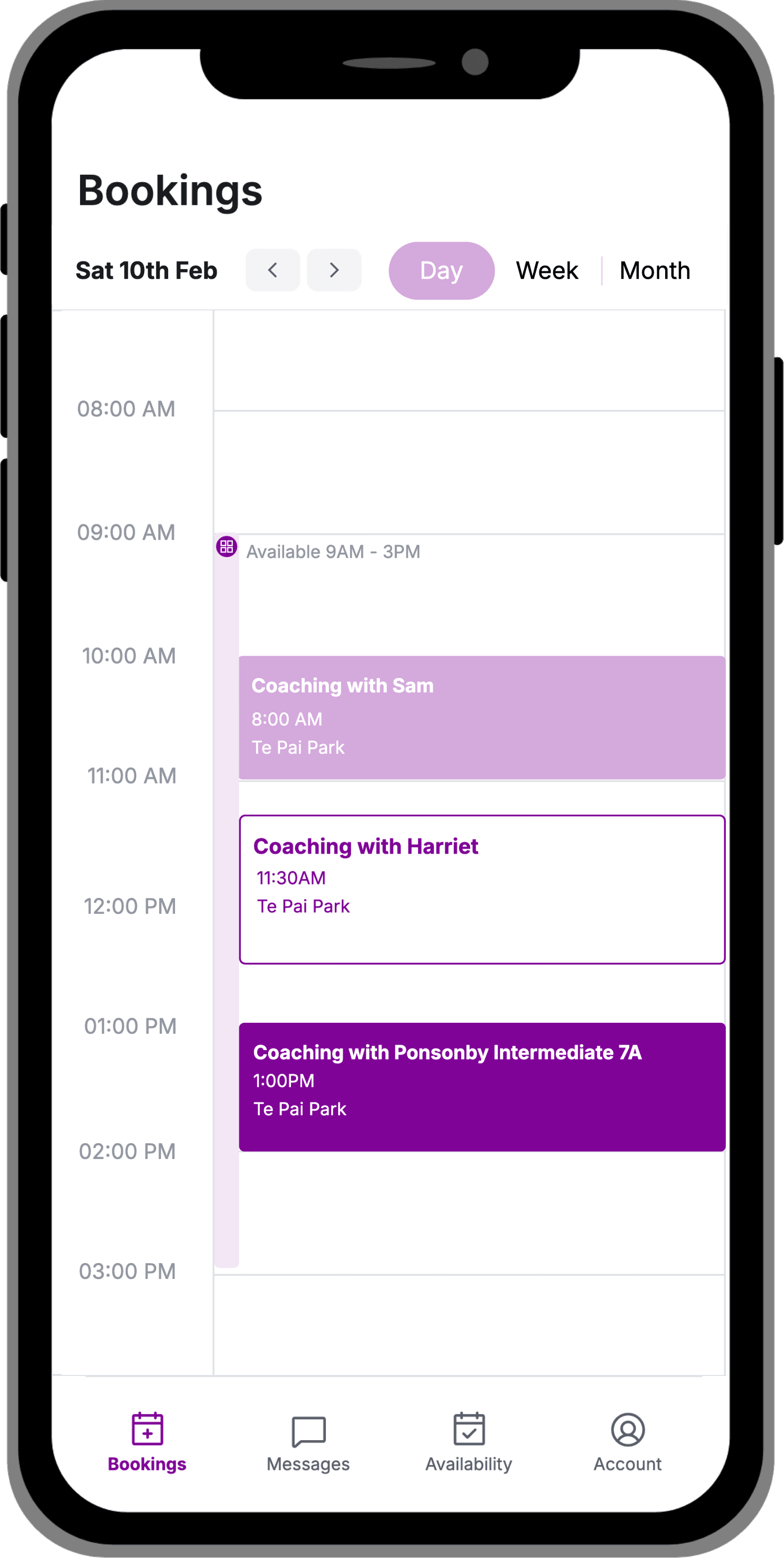 We sync your calendar